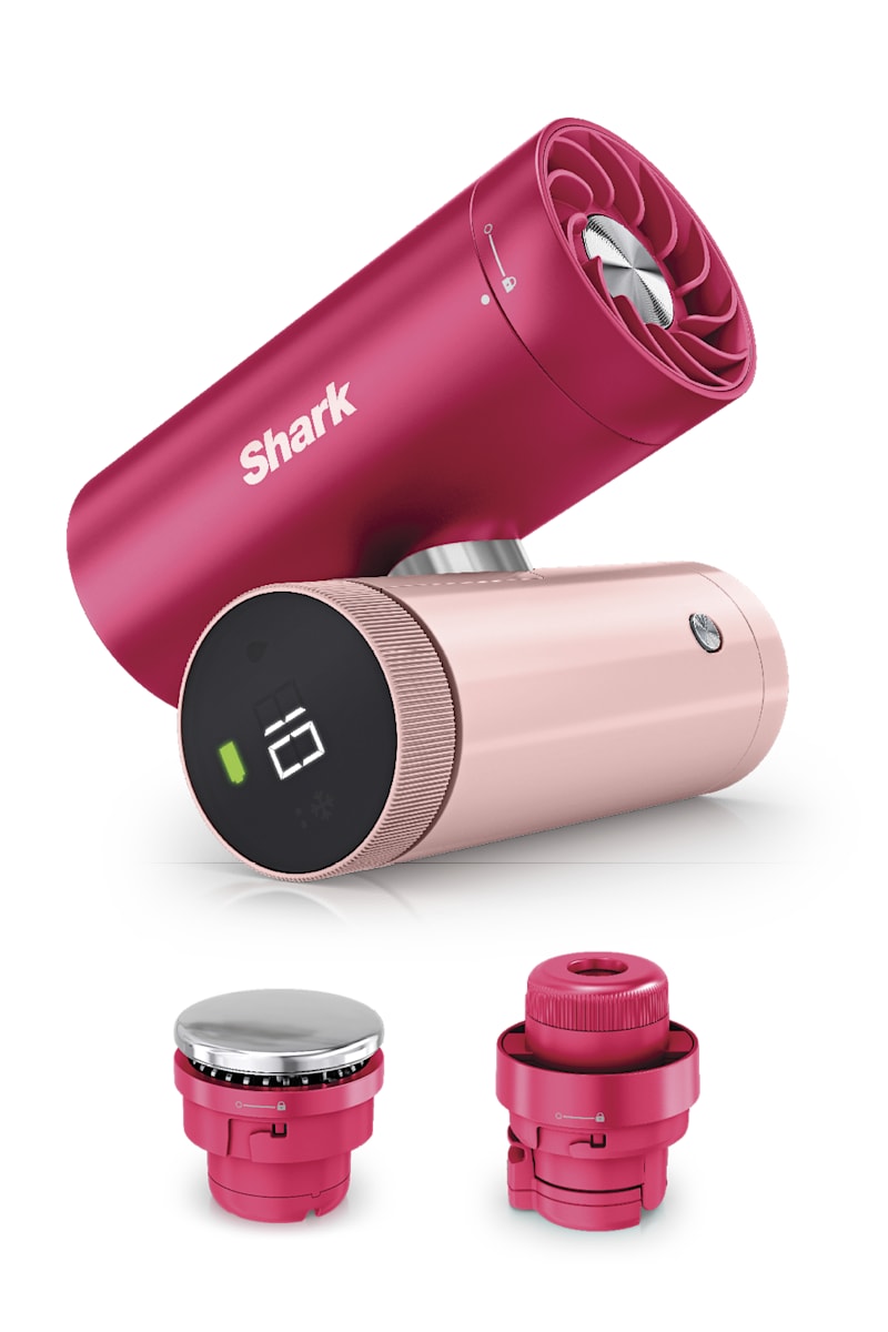ChillPill™ 3-in-1 Pink Portable Fan | Misting and Cooling
